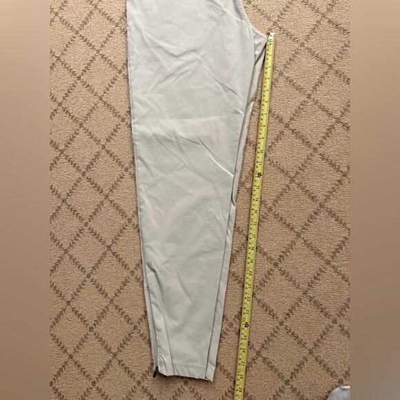 Kenneth Cole Active gray pants/ joggers with zip opening bottom L NWOT - Picture 10 of 12